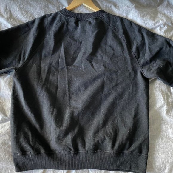 Champion Athletics Vintage Crewneck Black Sweater Size Large $85 - Picture 3 of 3